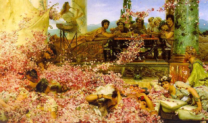 Alma The Roses of Heliogabalus Spain oil painting art